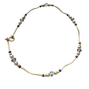 925 Sterling Silver Beaded Ankle Bracelet